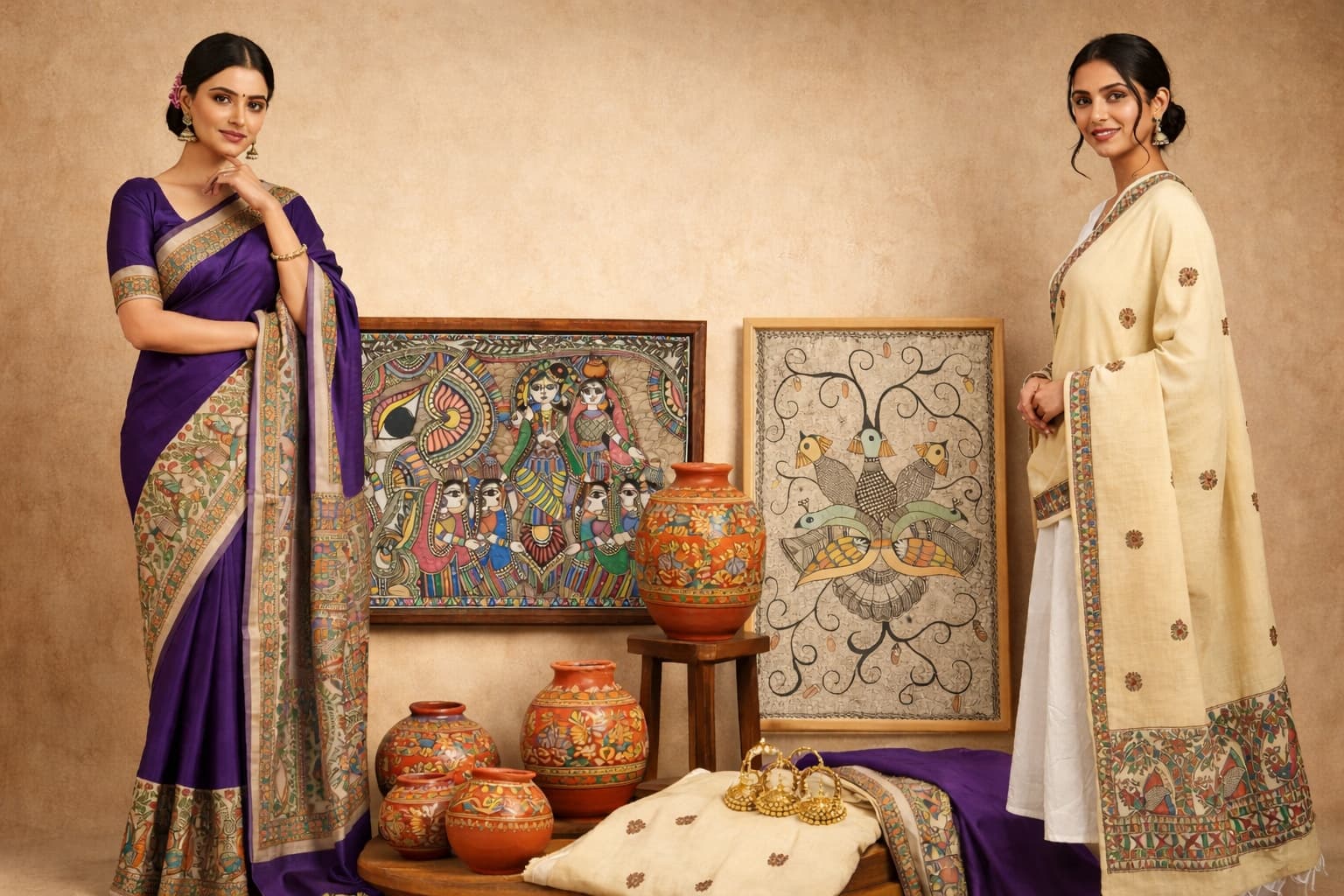 Featured Mithila painting